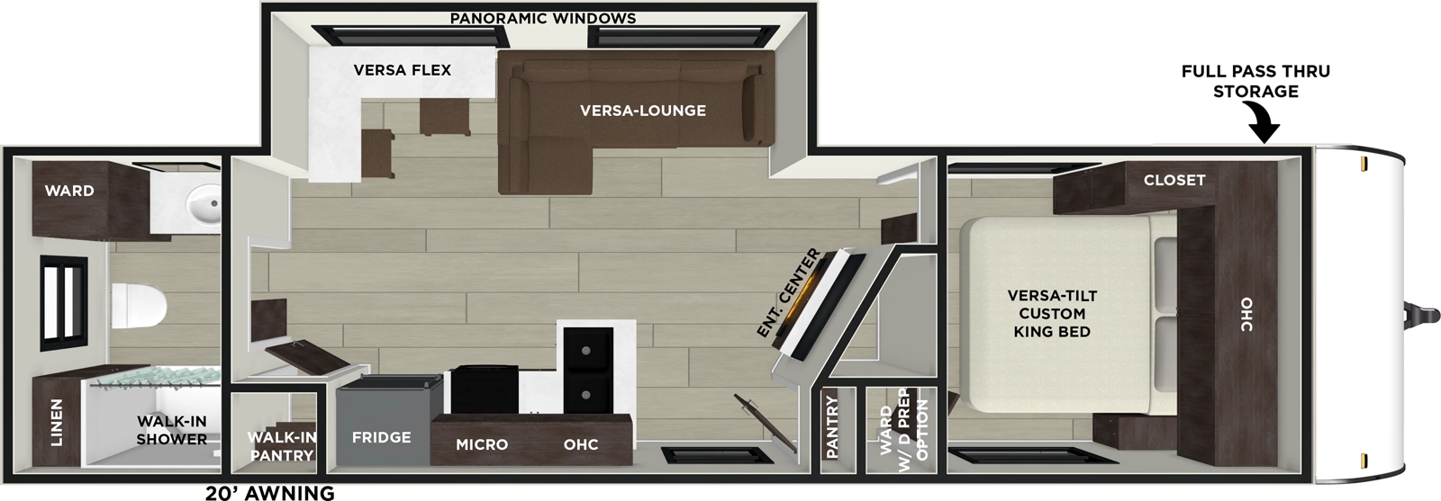 Salem 26RBS Floorplan